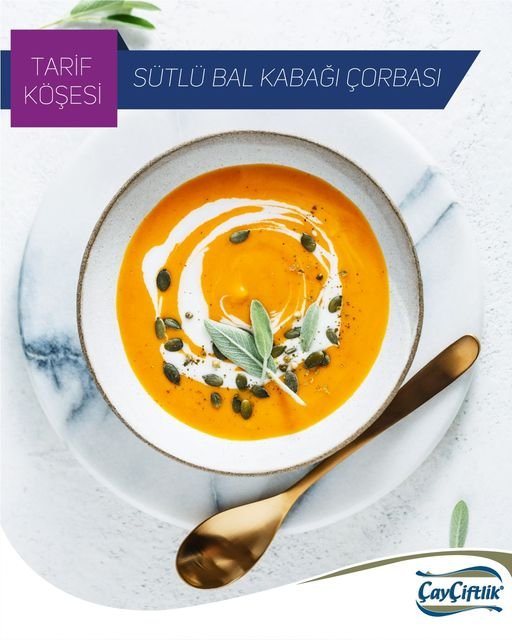 SÜTLÜ BAL KABAĞI ÇORBASI